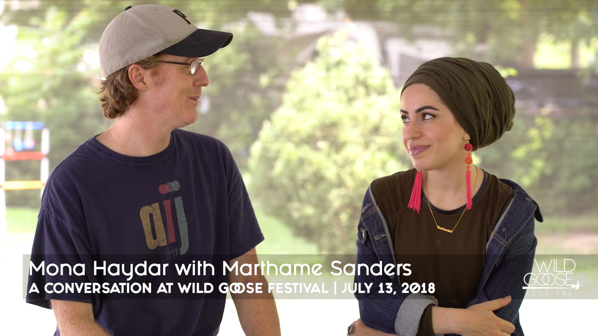 Mona Haydar Conversation with Marthame Sanders